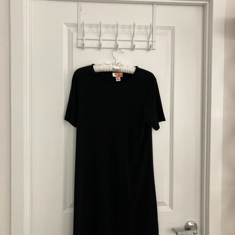 Talbots Easy Wear Black Dress